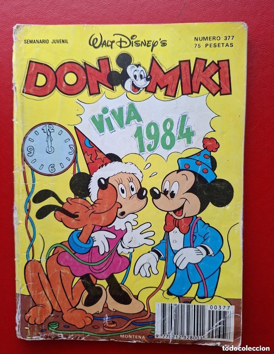 Tebeos: DON MIKI N&ordm; 377 - WALT DISNEY - MONTENA