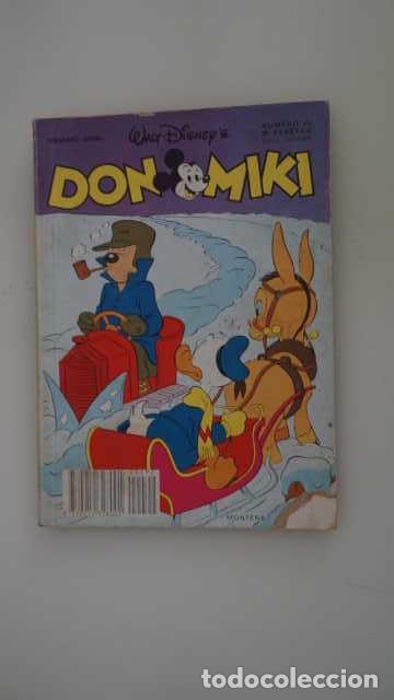 Tebeos: DON MIKI NUMERO 492, ( EDIBELSA, MONTENA, MONDIBERICA, MONDADORI, PRIMAVERA ).