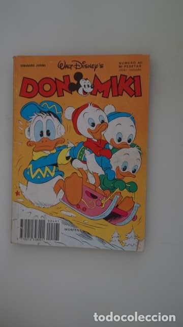 Tebeos: DON MIKI NUMERO 491, ( EDIBELSA, MONTENA, MONDIBERICA, MONDADORI, PRIMAVERA ).