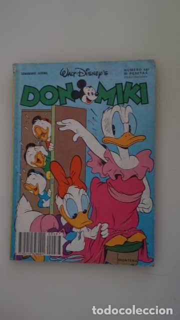Tebeos: DON MIKI NUMERO 487, ( EDIBELSA, MONTENA, MONDIBERICA, MONDADORI, PRIMAVERA ).