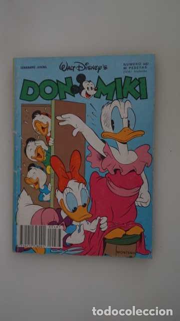 Tebeos: DON MIKI NUMERO 487, ( EDIBELSA, MONTENA, MONDIBERICA, MONDADORI, PRIMAVERA ).