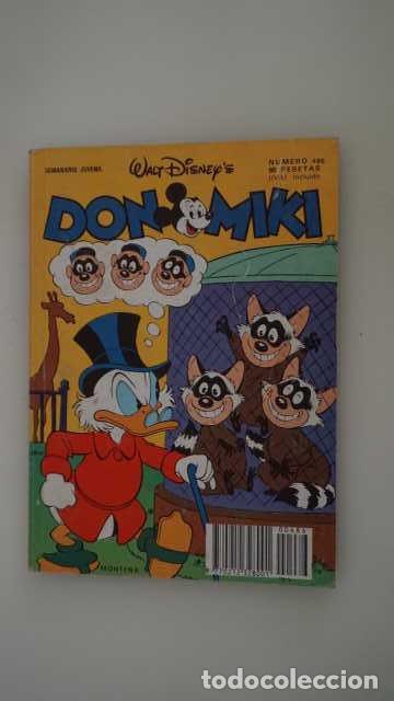 Tebeos: DON MIKI NUMERO 486, ( EDIBELSA, MONTENA, MONDIBERICA, MONDADORI, PRIMAVERA ).