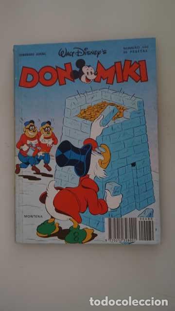 BDs: DON MIKI NUMERO 480, ( EDIBELSA, MONTENA, MONDIBERICA, MONDADORI, PRIMAVERA ).