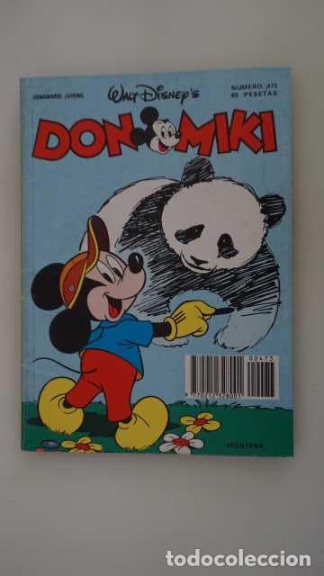Tebeos: DON MIKI NUMERO 473, ( EDIBELSA, MONTENA, MONDIBERICA, MONDADORI, PRIMAVERA ).