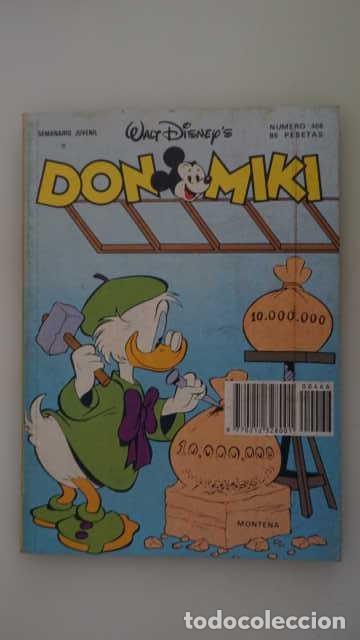Tebeos: DON MIKI NUMERO 466, ( EDIBELSA, MONTENA, MONDIBERICA, MONDADORI, PRIMAVERA ).