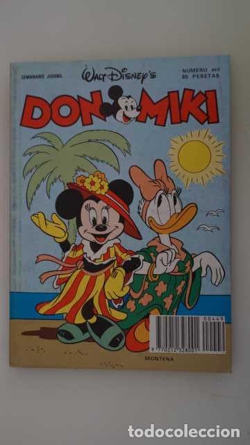 Tebeos: DON MIKI NUMERO 449, ( EDIBELSA, MONTENA, MONDIBERICA, MONDADORI, PRIMAVERA ).