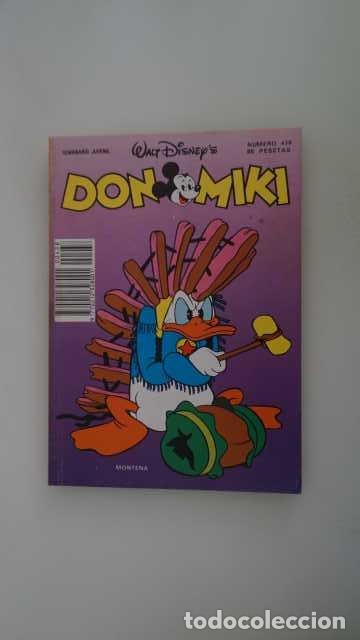 Tebeos: DON MIKI NUMERO 438, ( EDIBELSA, MONTENA, MONDIBERICA, MONDADORI, PRIMAVERA ).