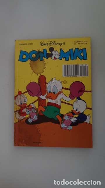 Tebeos: DON MIKI NUMERO 429, ( EDIBELSA, MONTENA, MONDIBERICA, MONDADORI, PRIMAVERA ).