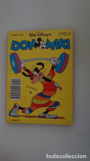 Tebeos: DON MIKI NUMERO 423, ( EDIBELSA, MONTENA, MONDIBERICA, MONDADORI, PRIMAVERA ).