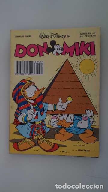 Tebeos: DON MIKI NUMERO 412, ( EDIBELSA, MONTENA, MONDIBERICA, MONDADORI, PRIMAVERA ).