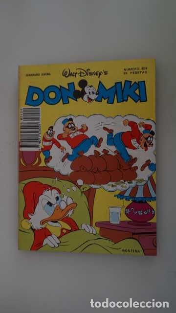 Tebeos: DON MIKI NUMERO 409, ( EDIBELSA, MONTENA, MONDIBERICA, MONDADORI, PRIMAVERA ).