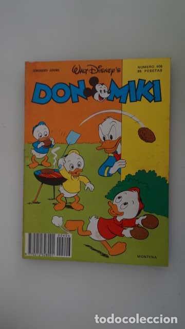 BDs: DON MIKI NUMERO 406, ( EDIBELSA, MONTENA, MONDIBERICA, MONDADORI, PRIMAVERA ).