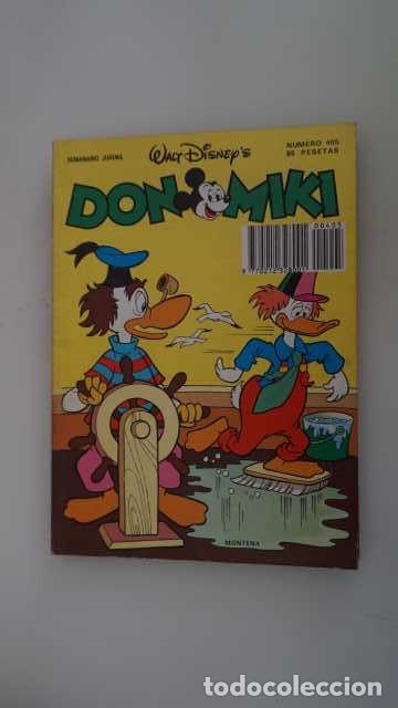 Tebeos: DON MIKI NUMERO 405, ( EDIBELSA, MONTENA, MONDIBERICA, MONDADORI, PRIMAVERA ).