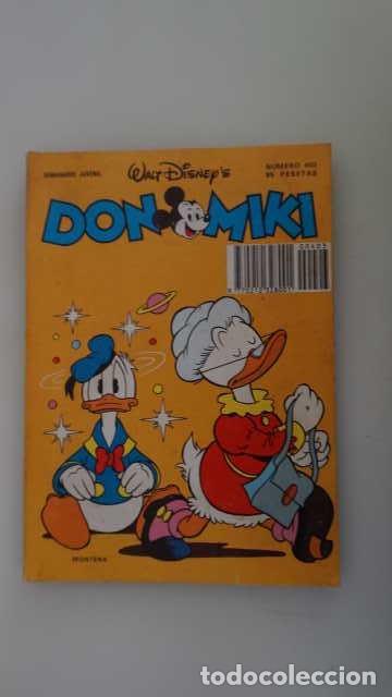 Tebeos: DON MIKI NUMERO 403, ( EDIBELSA, MONTENA, MONDIBERICA, MONDADORI, PRIMAVERA ).