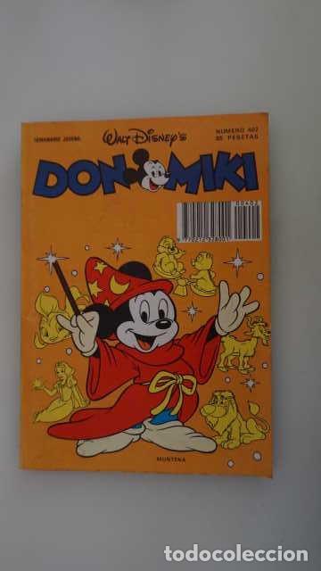 Tebeos: DON MIKI NUMERO 402, ( EDIBELSA, MONTENA, MONDIBERICA, MONDADORI, PRIMAVERA ).