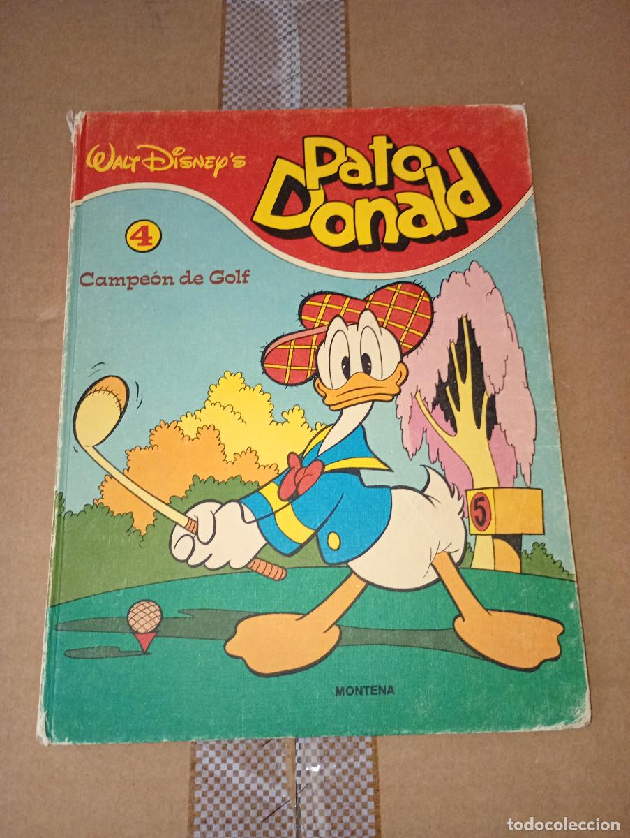 Tebeos: WALT DISNEY - PATO DONALD N&ordm; 4 - CAMPEON DE GOLF - ED. MONTENA