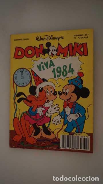Tebeos: DON MIKI NUMERO 377, ( EDIBELSA, MONTENA, MONDIBERICA, MONDADORI, PRIMAVERA ).