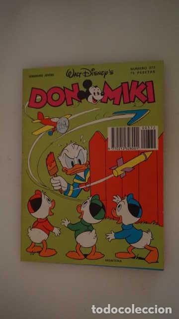 Tebeos: DON MIKI NUMERO 372, ( EDIBELSA, MONTENA, MONDIBERICA, MONDADORI, PRIMAVERA ).