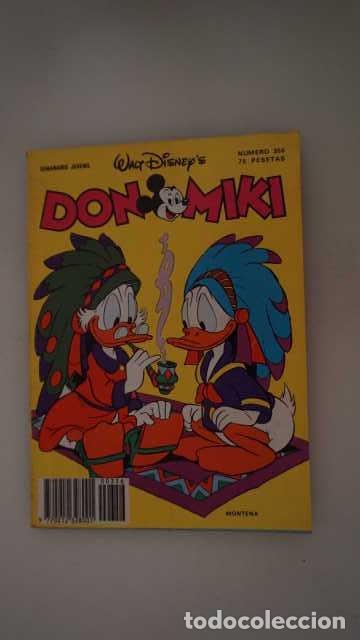 BDs: DON MIKI NUMERO 356, ( EDIBELSA, MONTENA, MONDIBERICA, MONDADORI, PRIMAVERA ).