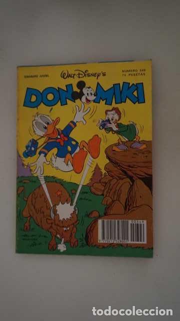 Tebeos: DON MIKI NUMERO 349, ( EDIBELSA, MONTENA, MONDIBERICA, MONDADORI, PRIMAVERA ).