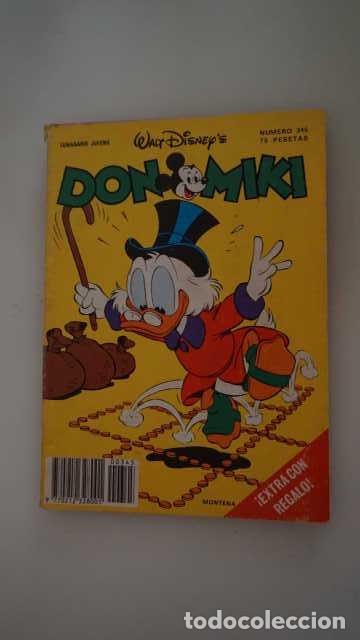 Tebeos: DON MIKI NUMERO 345, ( EDIBELSA, MONTENA, MONDIBERICA, MONDADORI, PRIMAVERA ).