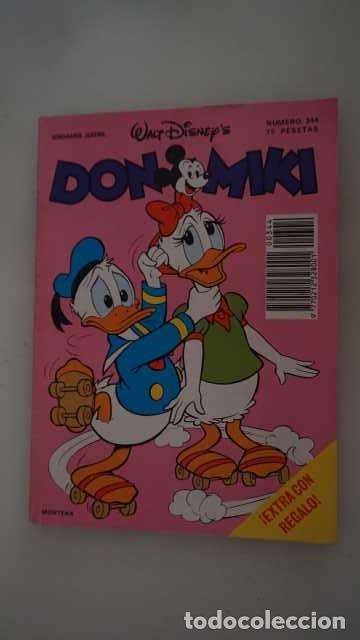 Tebeos: DON MIKI NUMERO 344, ( EDIBELSA, MONTENA, MONDIBERICA, MONDADORI, PRIMAVERA ).
