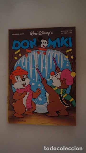 Tebeos: DON MIKI NUMERO 335, ( EDIBELSA, MONTENA, MONDIBERICA, MONDADORI, PRIMAVERA ).