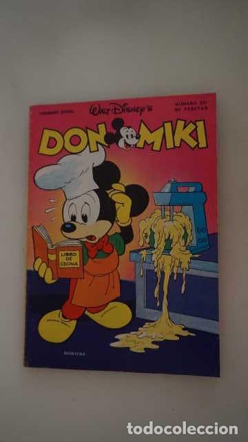 Tebeos: DON MIKI NUMERO 331, ( EDIBELSA, MONTENA, MONDIBERICA, MONDADORI, PRIMAVERA ).