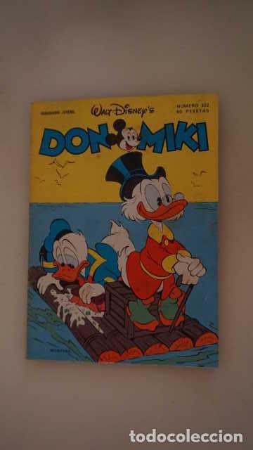 BDs: DON MIKI NUMERO 322, ( EDIBELSA, MONTENA, MONDIBERICA, MONDADORI, PRIMAVERA ).