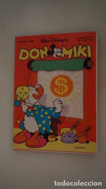 Tebeos: DON MIKI NUMERO 320, ( EDIBELSA, MONTENA, MONDIBERICA, MONDADORI, PRIMAVERA ).