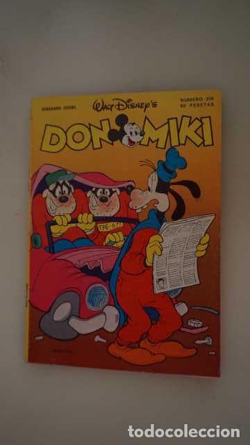 Tebeos: DON MIKI NUMERO 319, ( EDIBELSA, MONTENA, MONDIBERICA, MONDADORI, PRIMAVERA ).
