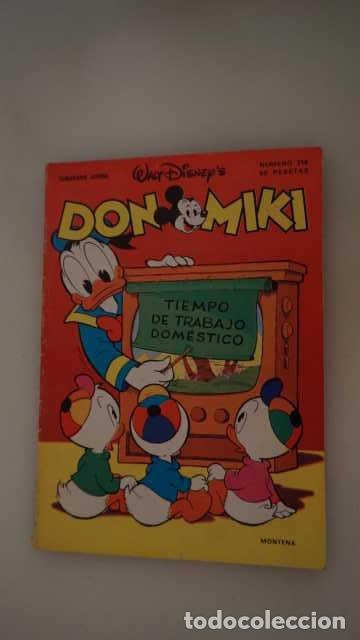 Tebeos: DON MIKI NUMERO 318, ( EDIBELSA, MONTENA, MONDIBERICA, MONDADORI, PRIMAVERA ).