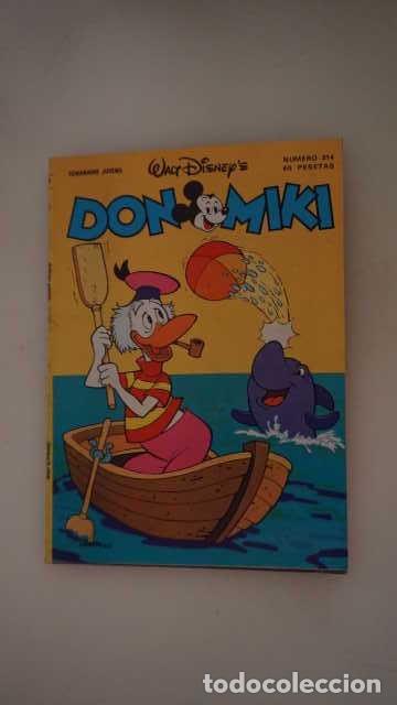 BDs: DON MIKI NUMERO 314, ( EDIBELSA, MONTENA, MONDIBERICA, MONDADORI, PRIMAVERA ).