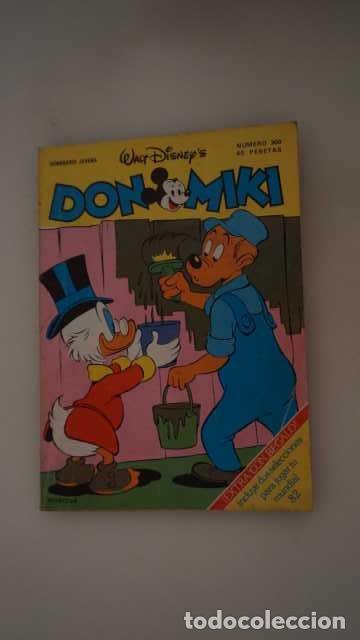 Tebeos: DON MIKI NUMERO 300, ( EDIBELSA, MONTENA, MONDIBERICA, MONDADORI, PRIMAVERA ).