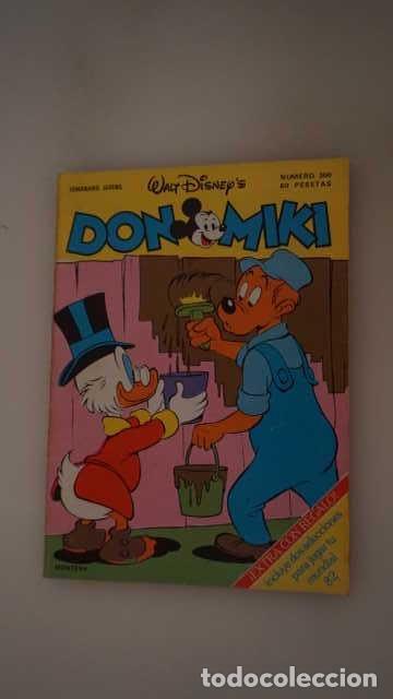 Tebeos: DON MIKI NUMERO 300, ( EDIBELSA, MONTENA, MONDIBERICA, MONDADORI, PRIMAVERA ).