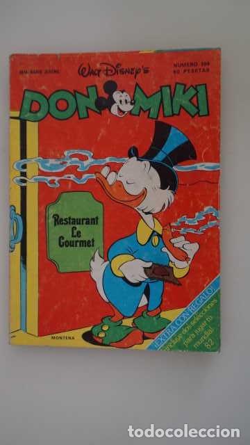 Tebeos: DON MIKI NUMERO 299, ( EDIBELSA, MONTENA, MONDIBERICA, MONDADORI, PRIMAVERA ).