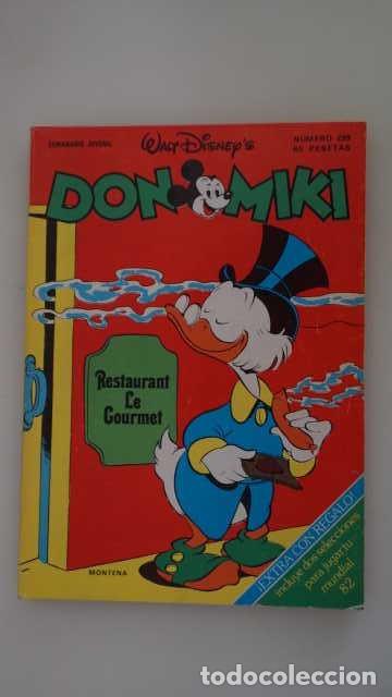 Tebeos: DON MIKI NUMERO 299, ( EDIBELSA, MONTENA, MONDIBERICA, MONDADORI, PRIMAVERA ).