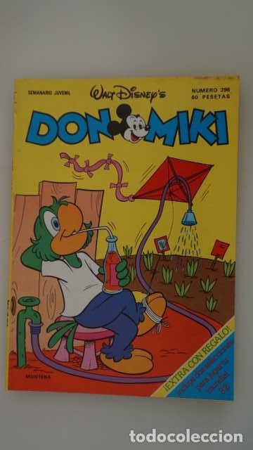 Tebeos: DON MIKI NUMERO 298, ( EDIBELSA, MONTENA, MONDIBERICA, MONDADORI, PRIMAVERA ).