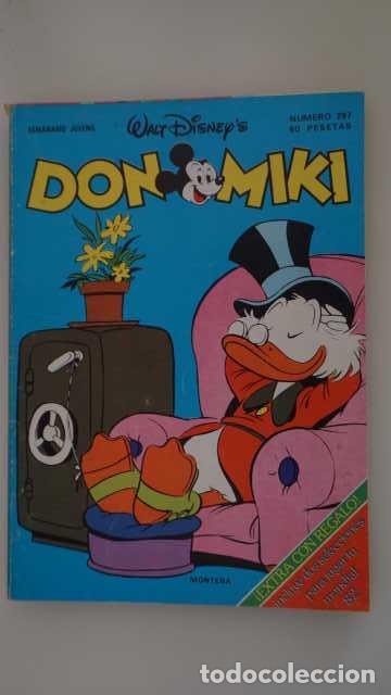 Tebeos: DON MIKI NUMERO 297, ( EDIBELSA, MONTENA, MONDIBERICA, MONDADORI, PRIMAVERA ).
