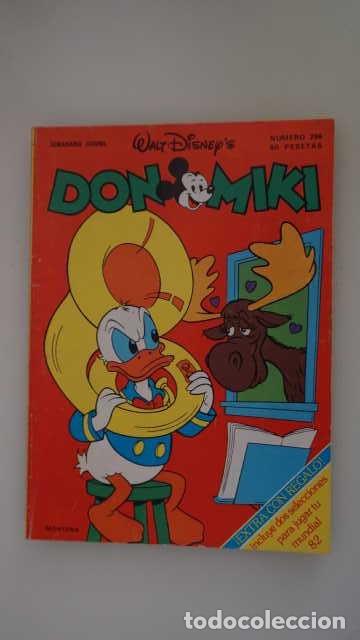 Tebeos: DON MIKI NUMERO 296, ( EDIBELSA, MONTENA, MONDIBERICA, MONDADORI, PRIMAVERA ).