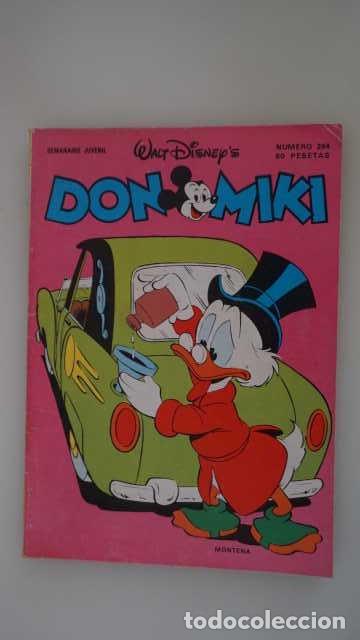 Tebeos: DON MIKI NUMERO 294, ( EDIBELSA, MONTENA, MONDIBERICA, MONDADORI, PRIMAVERA ).