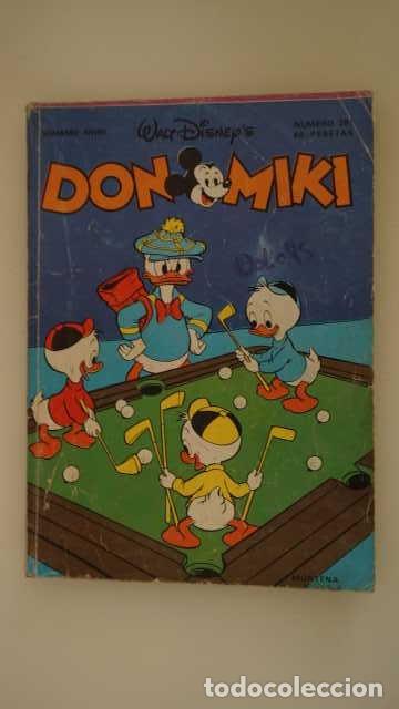 Tebeos: DON MIKI NUMERO 287, ( EDIBELSA, MONTENA, MONDIBERICA, MONDADORI, PRIMAVERA ).