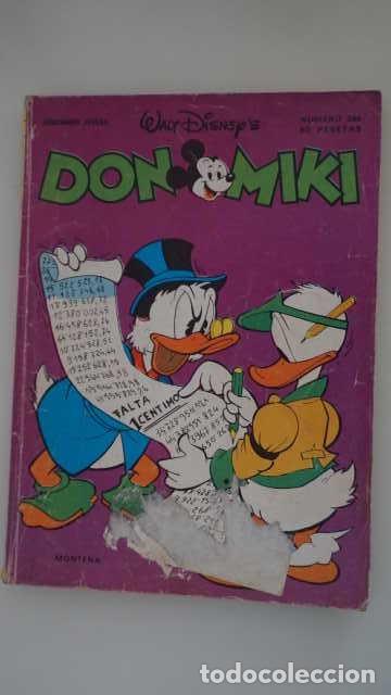 Tebeos: DON MIKI NUMERO 286, ( EDIBELSA, MONTENA, MONDIBERICA, MONDADORI, PRIMAVERA ).