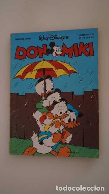 Tebeos: DON MIKI NUMERO 282, ( EDIBELSA, MONTENA, MONDIBERICA, MONDADORI, PRIMAVERA ).