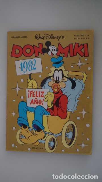 Tebeos: DON MIKI NUMERO 273, ( EDIBELSA, MONTENA, MONDIBERICA, MONDADORI, PRIMAVERA ).