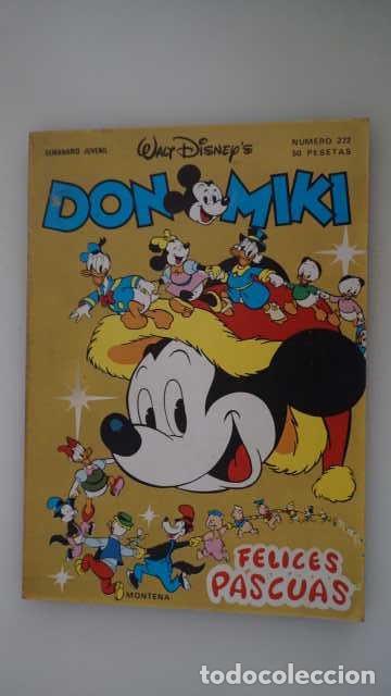 Tebeos: DON MIKI NUMERO 272, ( EDIBELSA, MONTENA, MONDIBERICA, MONDADORI, PRIMAVERA ).
