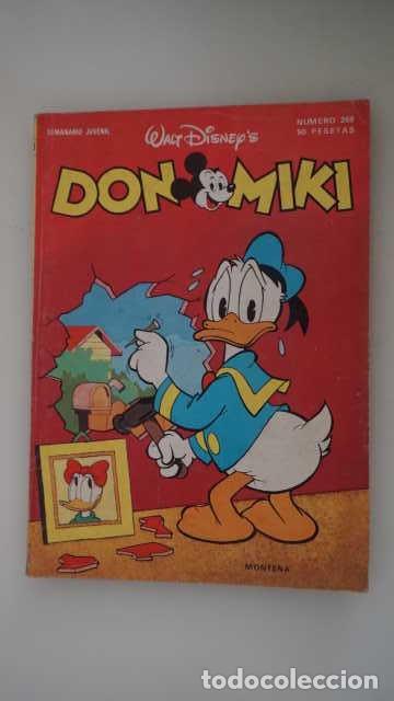 BDs: DON MIKI NUMERO 268, ( EDIBELSA, MONTENA, MONDIBERICA, MONDADORI, PRIMAVERA ).