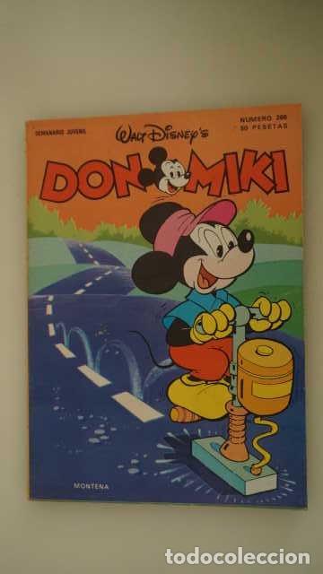 Tebeos: DON MIKI NUMERO 266, ( EDIBELSA, MONTENA, MONDIBERICA, MONDADORI, PRIMAVERA ).