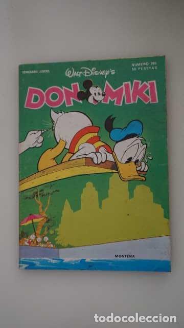 Tebeos: DON MIKI NUMERO 265, ( EDIBELSA, MONTENA, MONDIBERICA, MONDADORI, PRIMAVERA ).