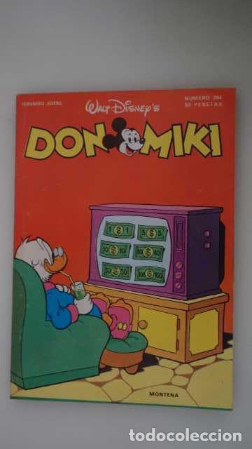 Tebeos: DON MIKI NUMERO 264, ( EDIBELSA, MONTENA, MONDIBERICA, MONDADORI, PRIMAVERA ).